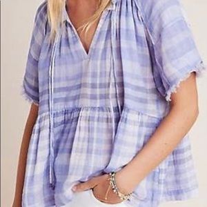 Anthropologie Pilcro Bette Babydoll Tunic